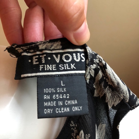 Et Vous 100% silk dress - Picture 2 of 3